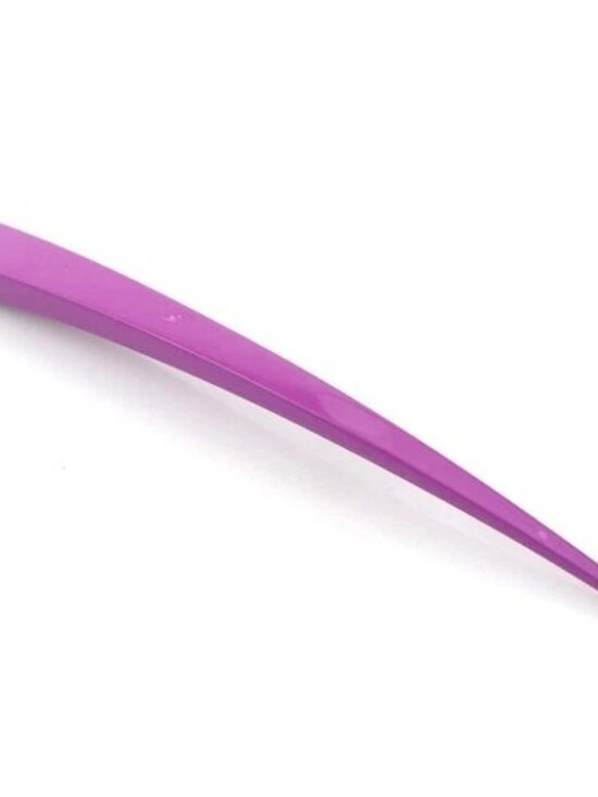 Auth HERMES Hair Pin Hair Accessory Purple Lacquerwood - e61817a main image 4